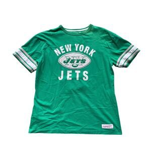 NFL New York Jets retro style graphic tee blockette core size XL